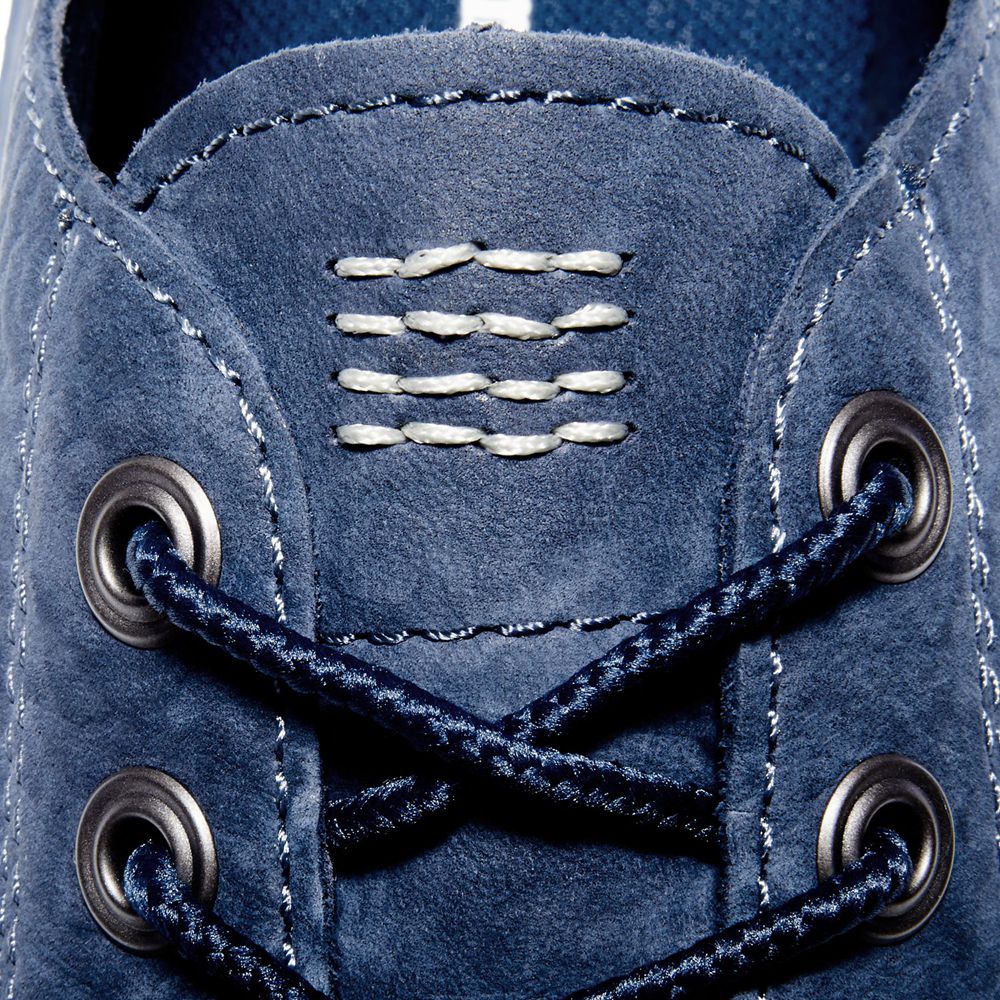 Zapatillas Timberland Hombre Cross Mark Cuero Azules - Chile CNV-230714